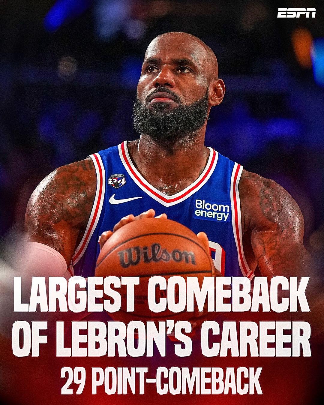 BRON’S HOME OPENER IN PHILLY WAS ONE OF THE WILDEST GAMES OF HIS CAREER 😱