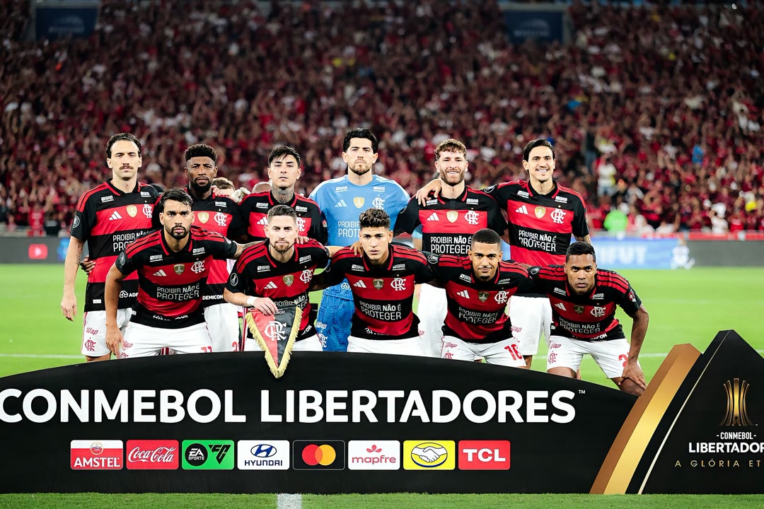 O Flamengo encerra a sua participação na Libertadores em 2026.