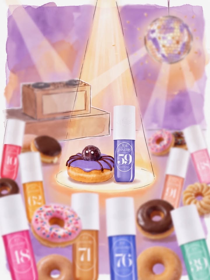 59 doesn’t attract spiders. just one very specific spidey d 🕷️💜 @dunkin #hardlaunch swipe for how it started ➡️ back row, obviously. don’t ask us how the movie ended 🍿 spidey d asked for a pic. 59 sent their best a…