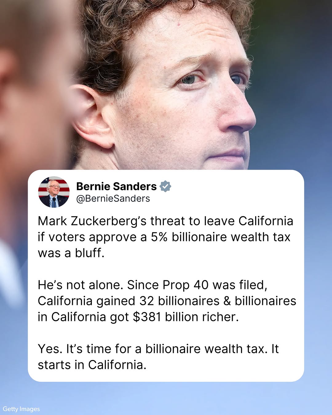 Post di Bernie Sanders