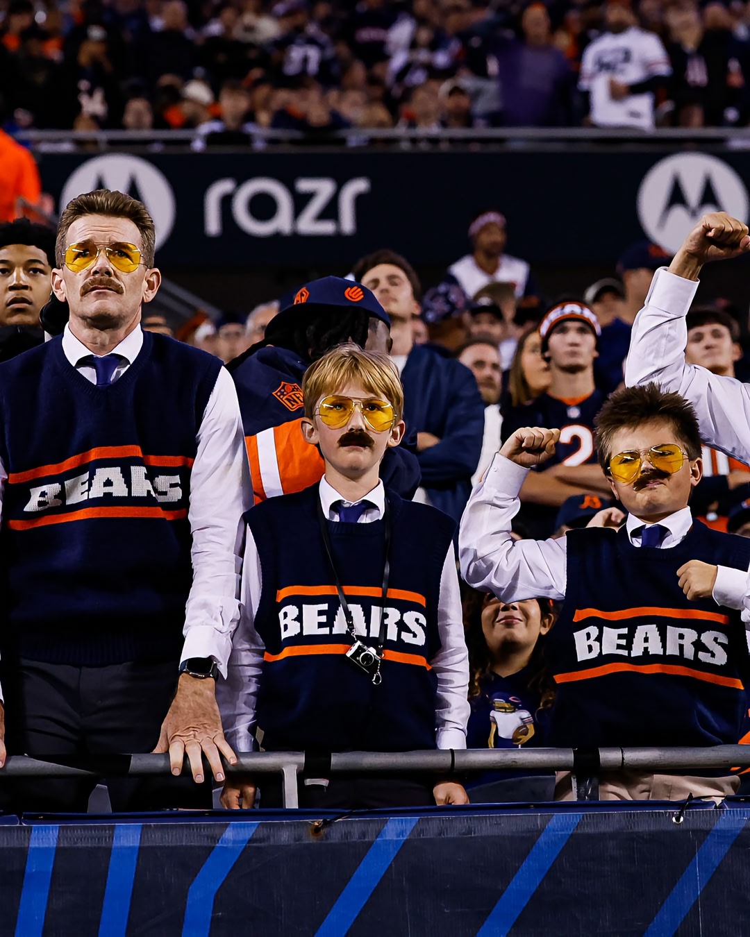 Decked out for Ditka 💙