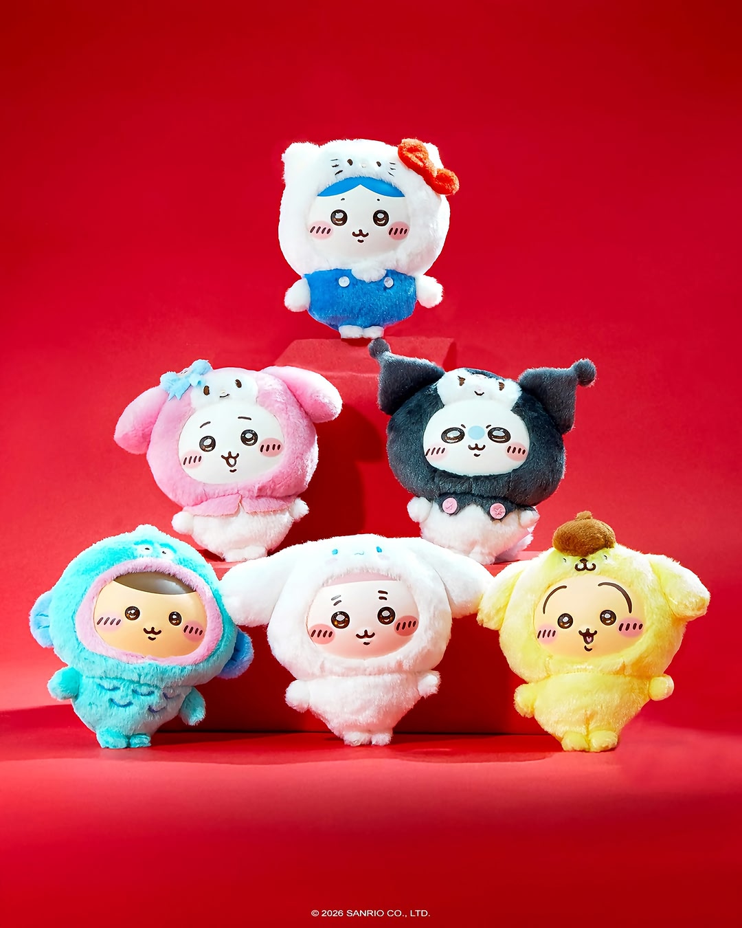 Add the cutest crossover to your collection 💖 Shop Chiikawa x Hello Kitty and Friends now on Sanrio.com! Link in bio.