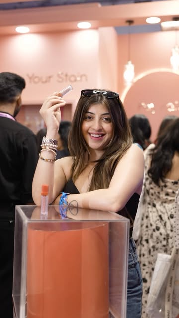 That’s a wrap for today!💗✨ Thank you for all the love at the Kay Beautys booth. We’re signing off and getting ready to see you all tomorrow at NykaaLand! 💄