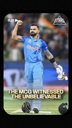 23.10.22. Still not over it. Never will be. 💙 T20 World Cup | Virat Kohli | Aava De