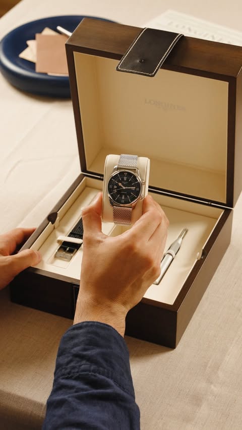 The moment you've been waiting for. #Longines #EleganceIsAnAttitude #LegendDiver
