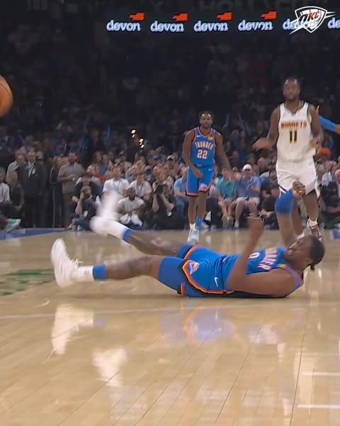 Rolling out of bed 🛌 Good morning, Thunder fans 🤣