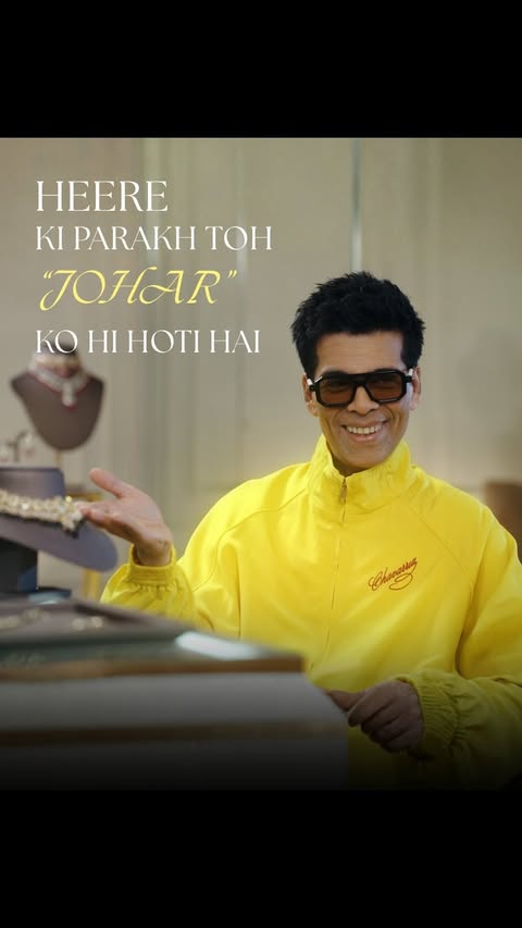 Heere ki parakh toh, @karanjohar ko hi hoti hai ;) Dupes come and go, but our promise of Lifetime Buyback remains! This festive season, visit your nearest Tyaani store or shop online at tyaani.com
