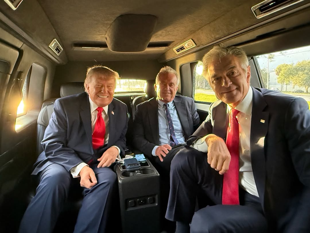 It’s not every day you get to ride in The Beast with President Donald J. Trump and Secretary Kennedy — especially to deliver the news that Florida is receiving $210 million in Rural Health Transformation funding!
