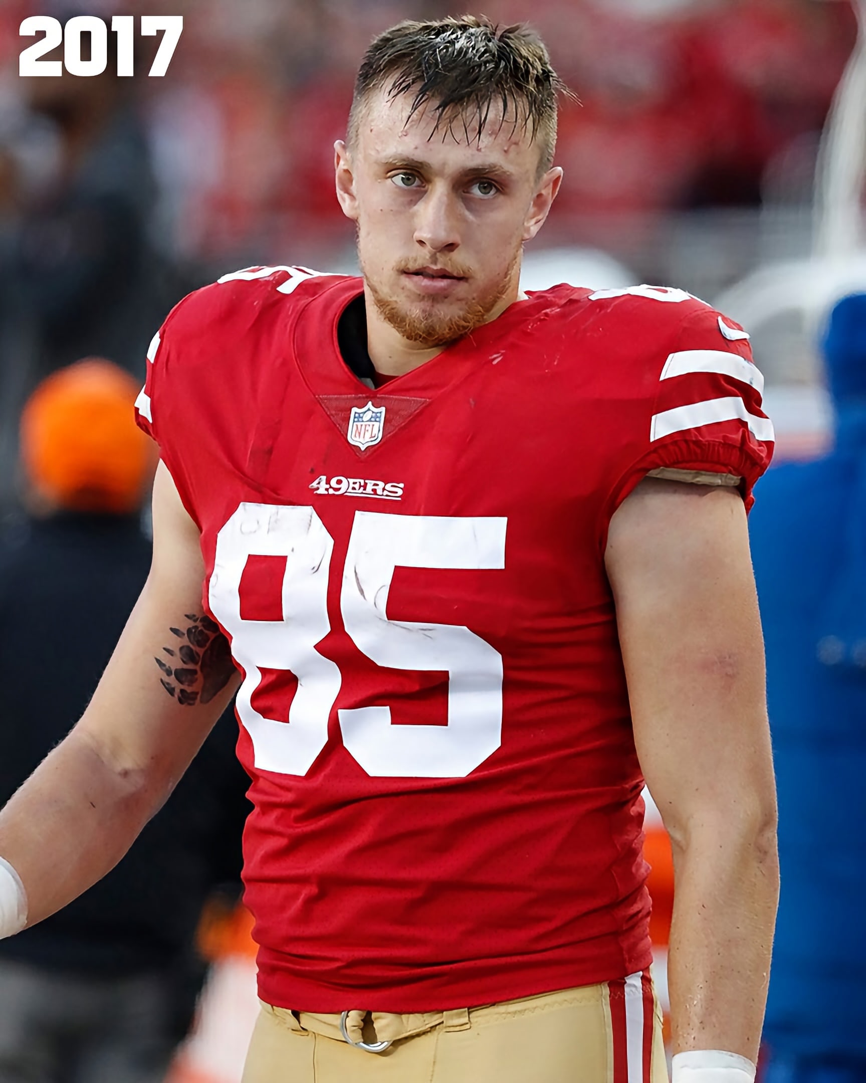 Presenting National Tight Ends Day’s founding father, @gkittle 👏