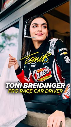 @tonibreidinger and @raisingcanes know speed is everything . . . especially on race day 🏁