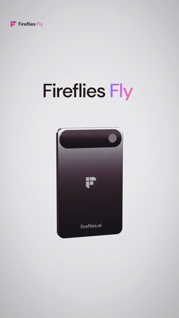 launching our early waitlist for Fireflies Fly, our first hardware device Join the waitlist: https://fireflies.ai/fly