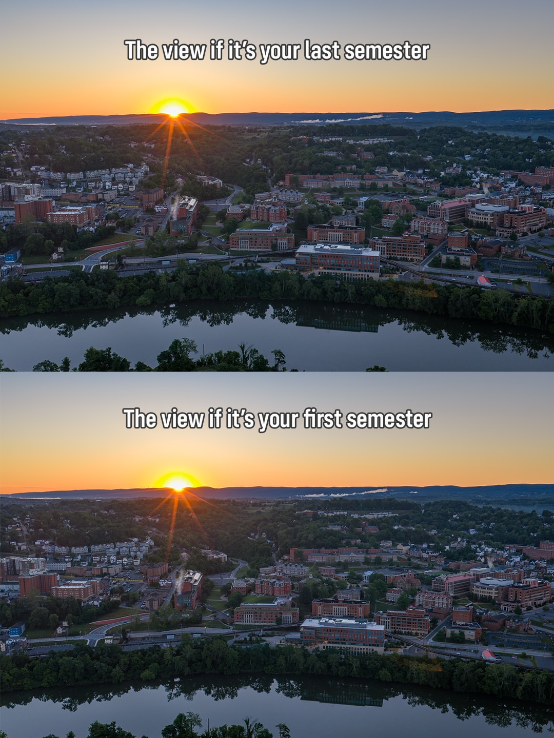 a little reminder to slow down and enjoy the view