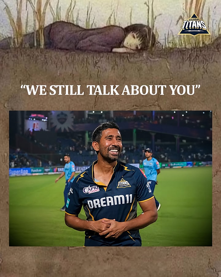 A Titan by legacy, today’s birthday boy by occasion 💙 @wriddhi 🎂 Words of a 𝘉𝘢𝘢𝘻𝘪𝘨𝘢𝘳 😉 67* with main character energy. Jodi No.1 🤝 81 (43) 💥 Yes, he’s a keeper 🫶