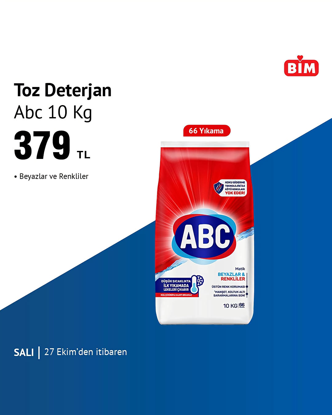 27 Ekim’den itibaren mağazalarımızda. Aktüel ürünleriyle sepetini doldurmaya başla! 🛒 #BİM #BİMAktüel