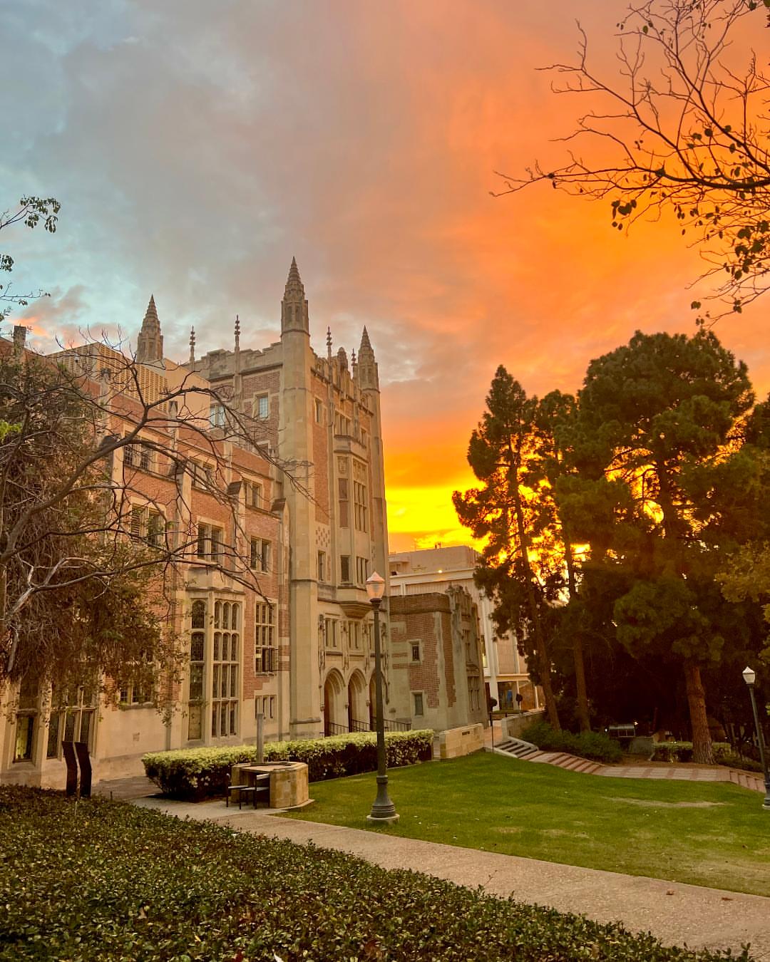 One more reason to linger on campus a little longer. 🌅 📸: @jacobdardashti_