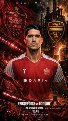 سرخ‌ها آماده برای نبرد فردا 🔴💪 ‌ @shahrbankofficial