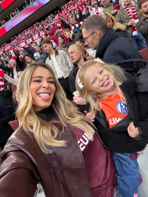 Match day with my girl🩷⚽️