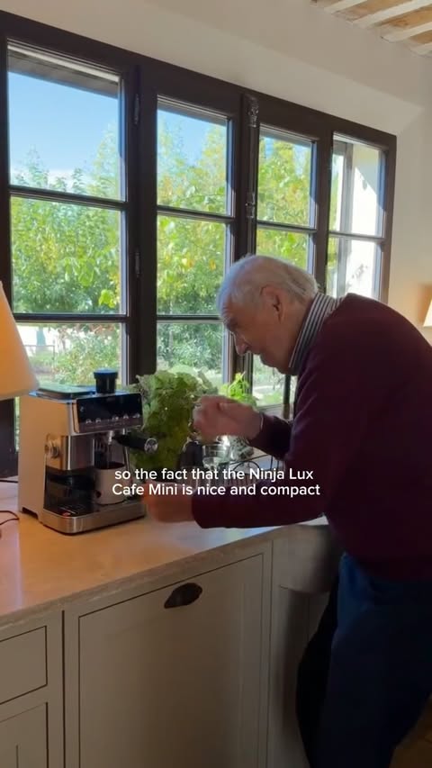 The secret to a happy marriage? Little acts of love, like making Alice her morning coffee before she wakes up. #NinjaPartner Made easier with the @ninjakitchen Luxe Café Mini. 🤍Link in bio to shop the #NinjaLuxeCafeM…