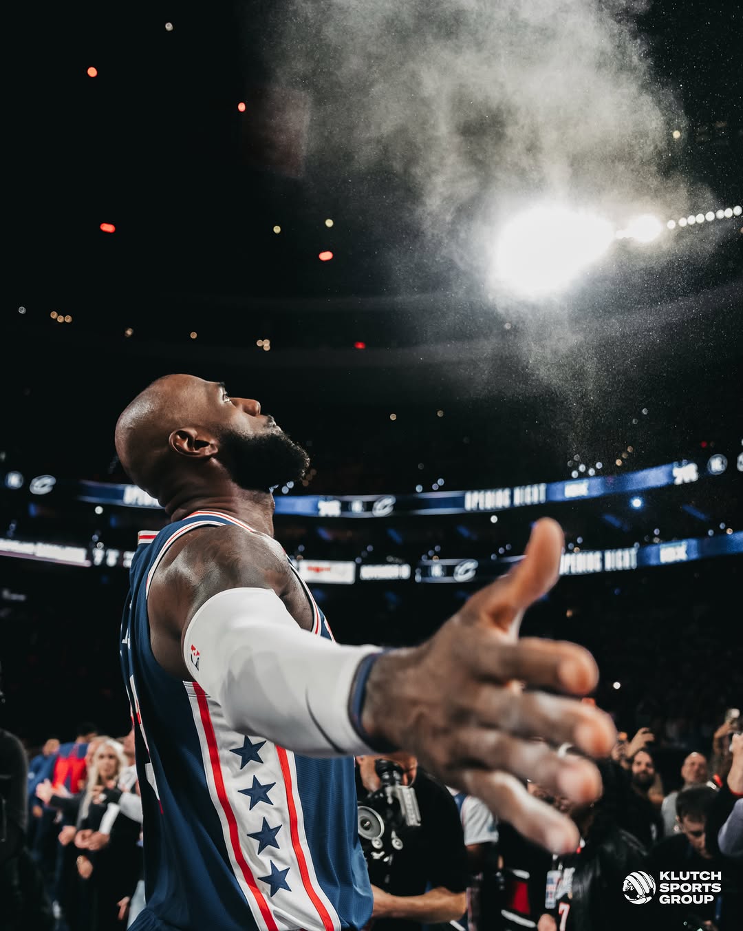 first from philly @kingjames 👑