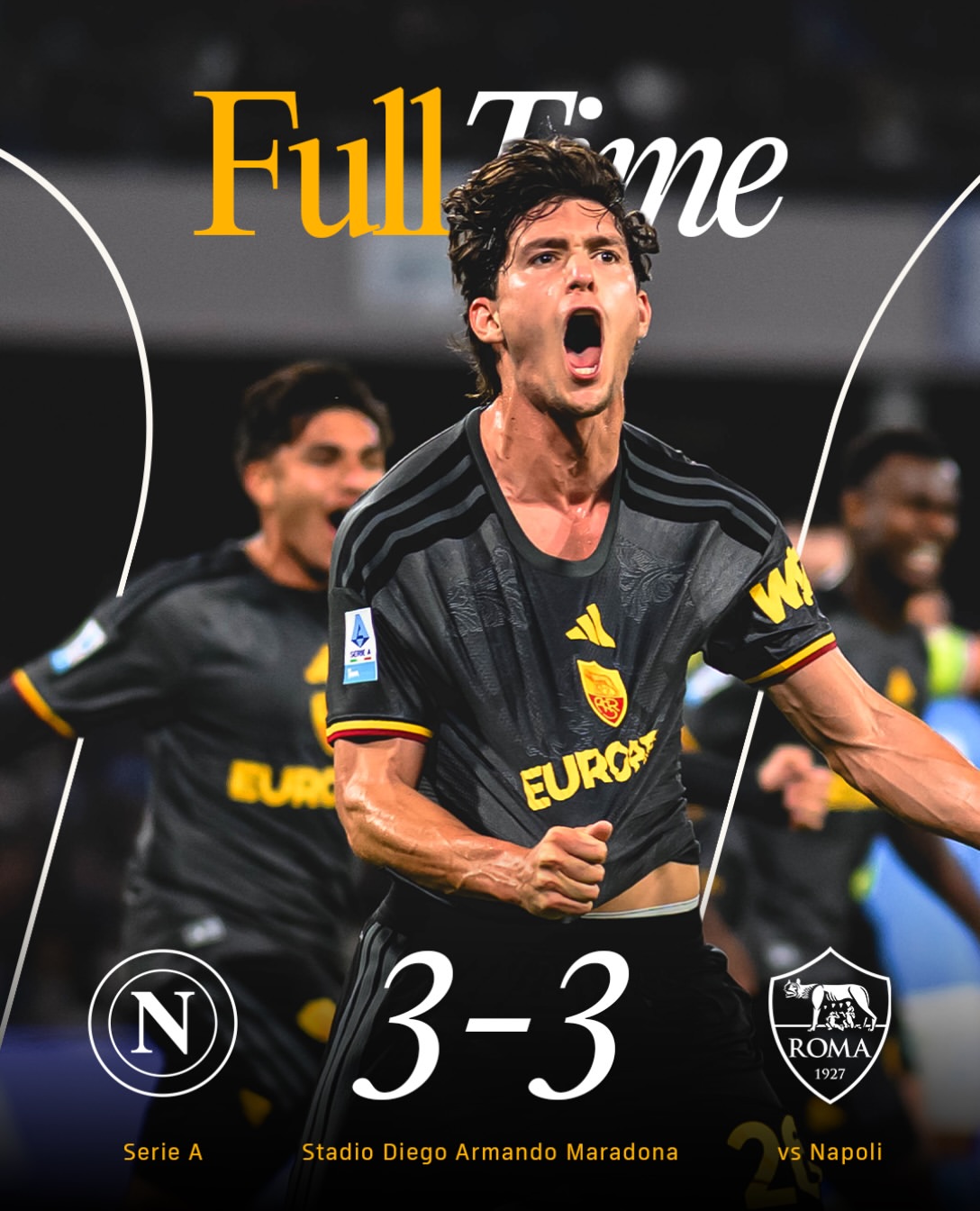 Never give up. Full-time in Naples. 🟡🔴