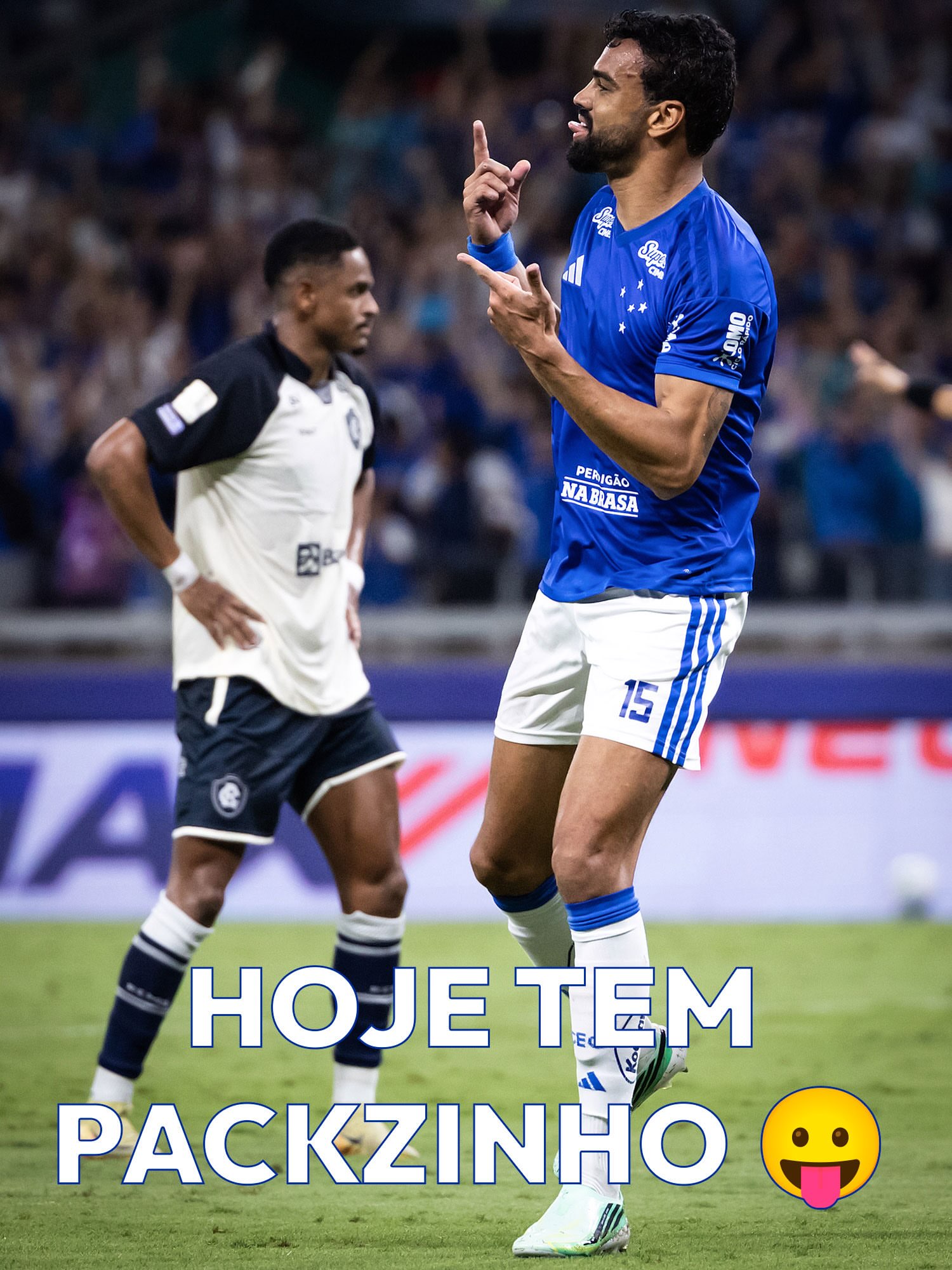 Sabadou com ele: o 𝐩𝐚𝐜𝐤𝐳𝐢𝐧𝐡𝐨 𝐝𝐚 𝐯𝐢𝐭𝐨́𝐫𝐢𝐚 do Cabuloso! 🔵⚪ O novo carro voador exclusivo pra Nação Azul! 🚙🌬️ 🫶 Pescotapa! 🤣 Vai tomando 🔊🔊🔊 Quem mais? Ele. 🕺 NÃO REPITAM ISSO Aí tem domínio 🍺…