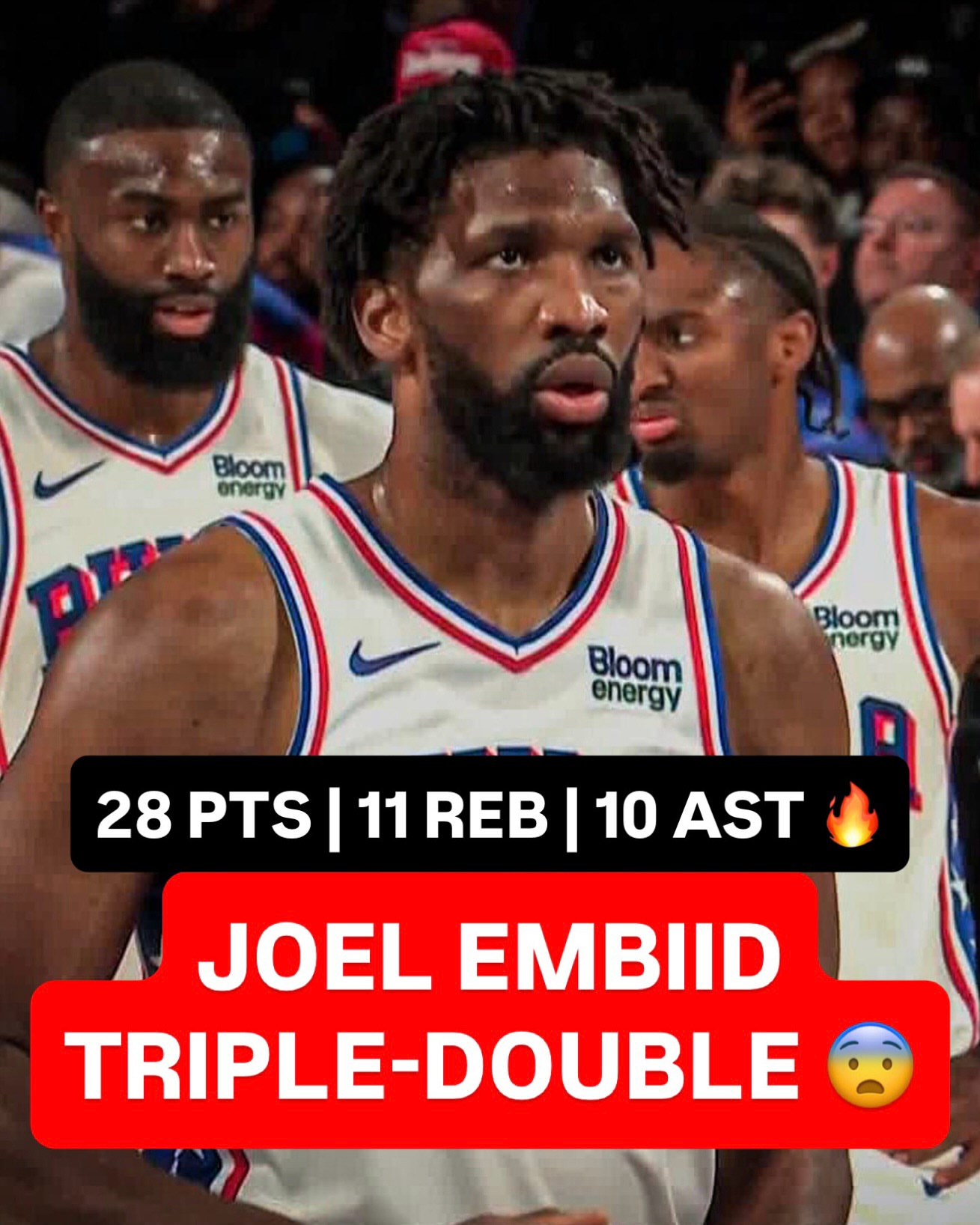 JOEL EMBIID AT 100% IS SCARY 🔥 The Sixers win with Bron resting 😮‍💨