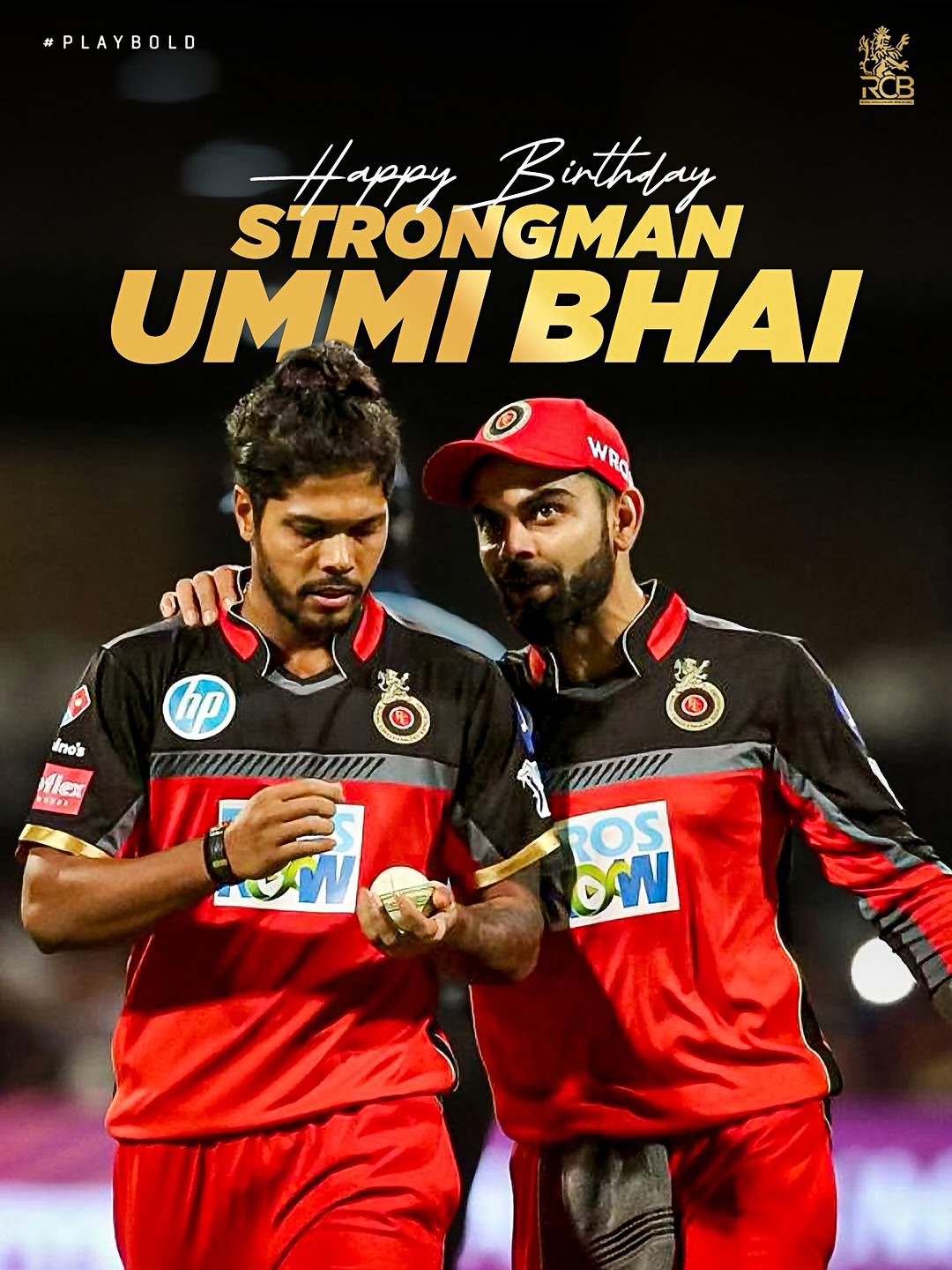 To our top wicket-taker in the ‘18 szn and the one who bowled his heart out every single time. 💪❤️ Happy birthday, Umesh Yadav. Have the best year ahead. 🎂 #PlayBold #ನಮ್ಮRCB