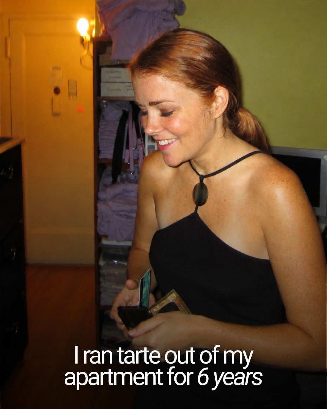 Boxes to the ceiling, blush in the bathtub, and a treadmill turned assembly line. 💜 Building tarte wasn’t glamorous, but it was full of heart, resourcefulness, and a dream I believed in. Sometimes the biggest things …