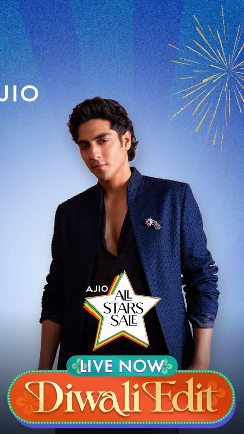 Navratri-ing was fun, but we're Diwali-ing now. 👀 Time to find something new for all those Diwali plans. Shop your festive fits at the Ajio All Star Sale Diwali Edit