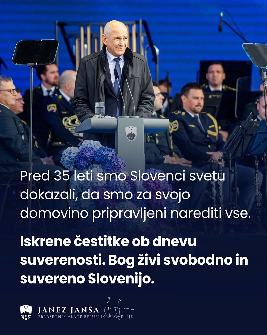 Pred 35 leti smo Slovenci svetu dokazali, da smo za svojo domovino pripravljeni narediti vse. V odločilnih trenutkih naše zgodovine so pogumni fantje in možje stopili v bran svobodi in pravici slovenskega naroda do la…