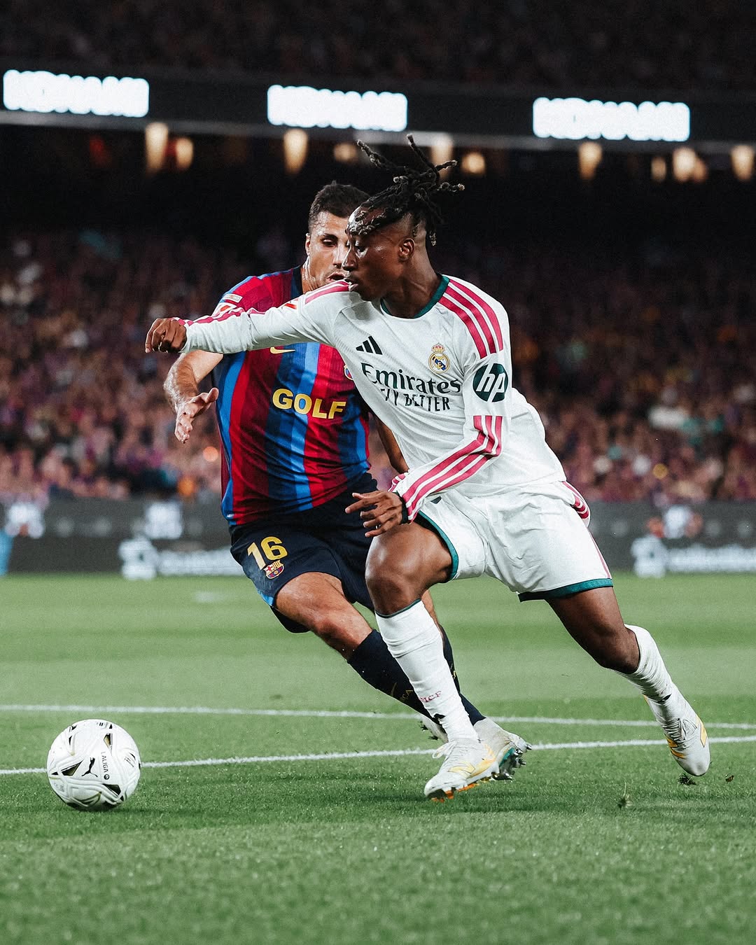 The Clásico is ours 🤍 We are Real Madrid ! 🌟