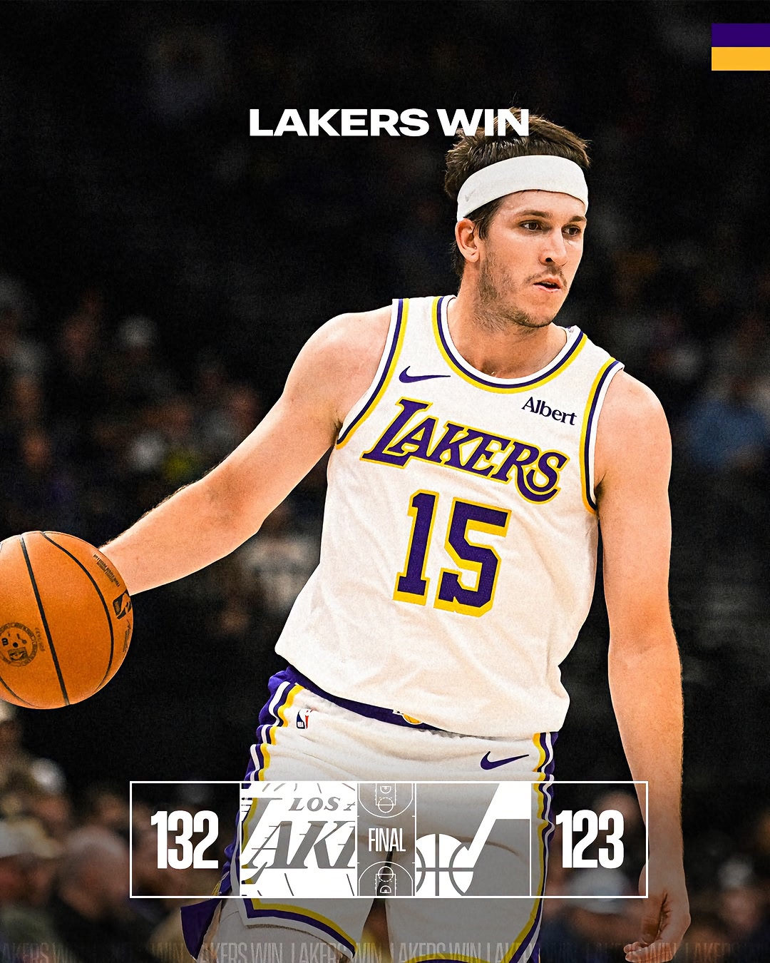 Keepin' it going #LakersWin