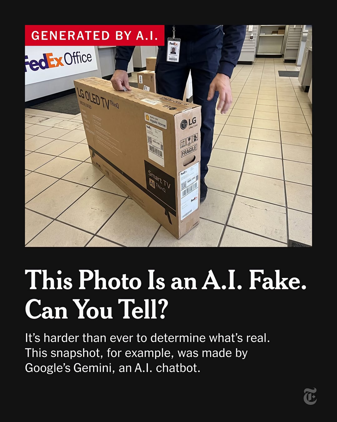 This image isn’t real, but that may be hard to tell. In some ways, this innocuous-looking snapshot represents the next frontier in A.I.-generated imagery, which can seem perfect to the naked eye. With a little trainin…
