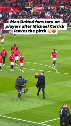 Very heated scenes inside Old Trafford 😳👀 🎥 TW/ZaidBalll