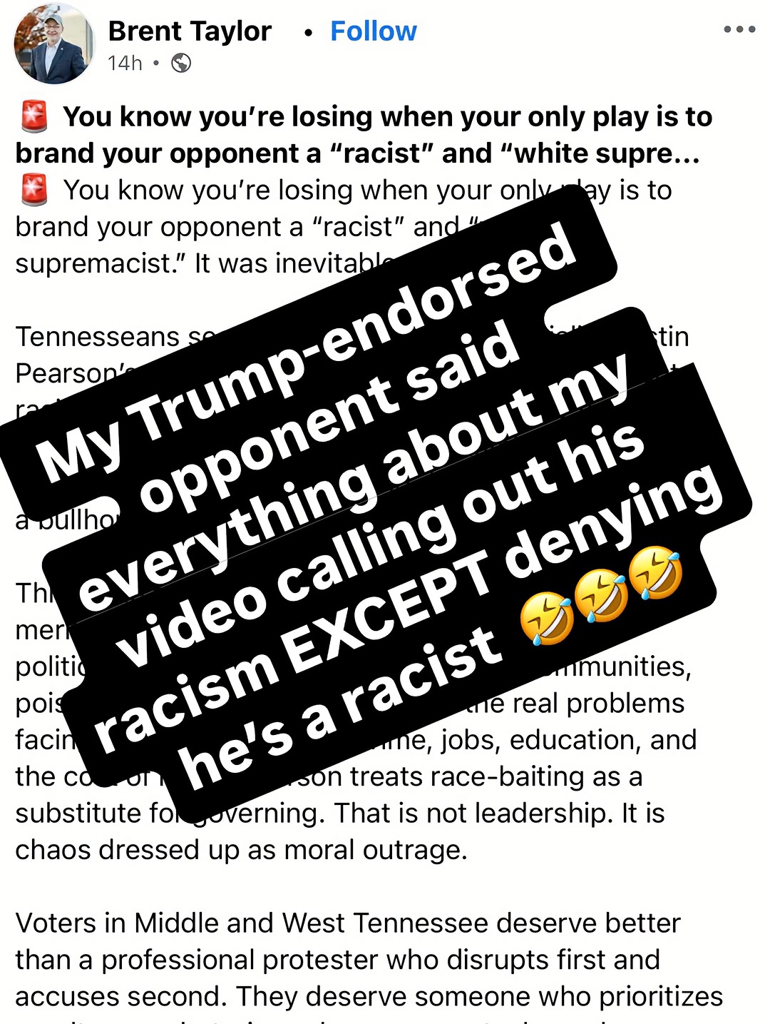 You can’t make this up! 🤦🏾‍♂️ I needed this laugh today… don’t forget to vote! Early voting ends on Thursday, Oct. 29th. Go to votejustinj.com/vote to find your poll places so we can win this race. & thanks @brentta…