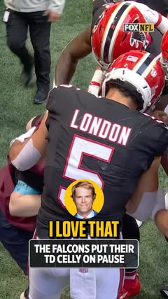 @gregolsen88 loved seeing the Falcons help up the worker before celebrating Kyle Pitts’ touchdown