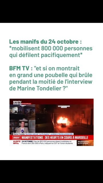 La blague de la poubelle qui brûle sur les chaînes d’info n’a jamais été aussi vraie.