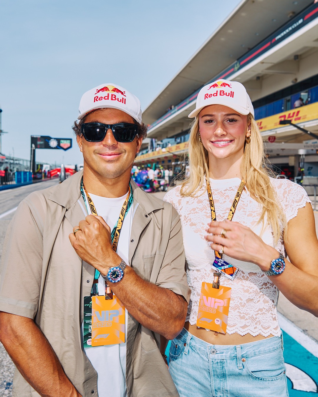 When precision meets performance.⁣ ⁣ House Ambassadors @summerrmcintosh and @kai_lenny went behind the scenes with @redbullracing, from the garage to the pit lane, discovering the speed, teamwork and split-second deci…