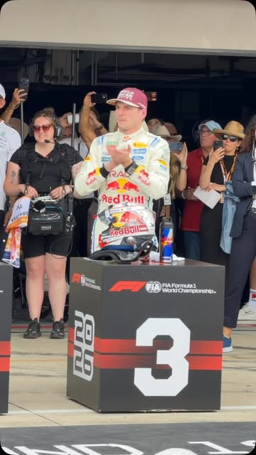 Max watching Kimi 🥹👏 #F1 #RedBullRacing #USGP