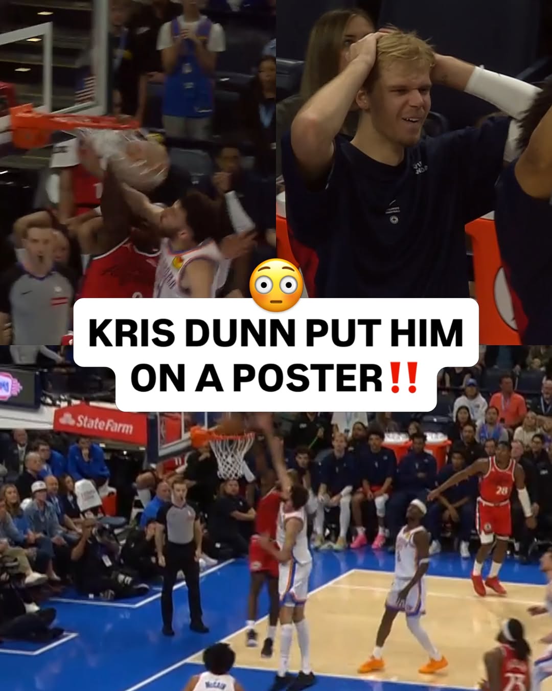 KRIS DUNN IS A BAD MAN‼️