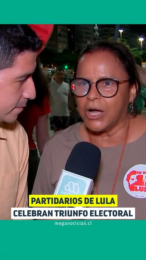 🇧🇷 Simpatizantes de Luiz Inácio Lula da Silva salieron a las calles de Brasil para celebrar su victoria en las elecciones presidenciales, en medio de festejos tras conocerse los resultados de la contienda electoral.