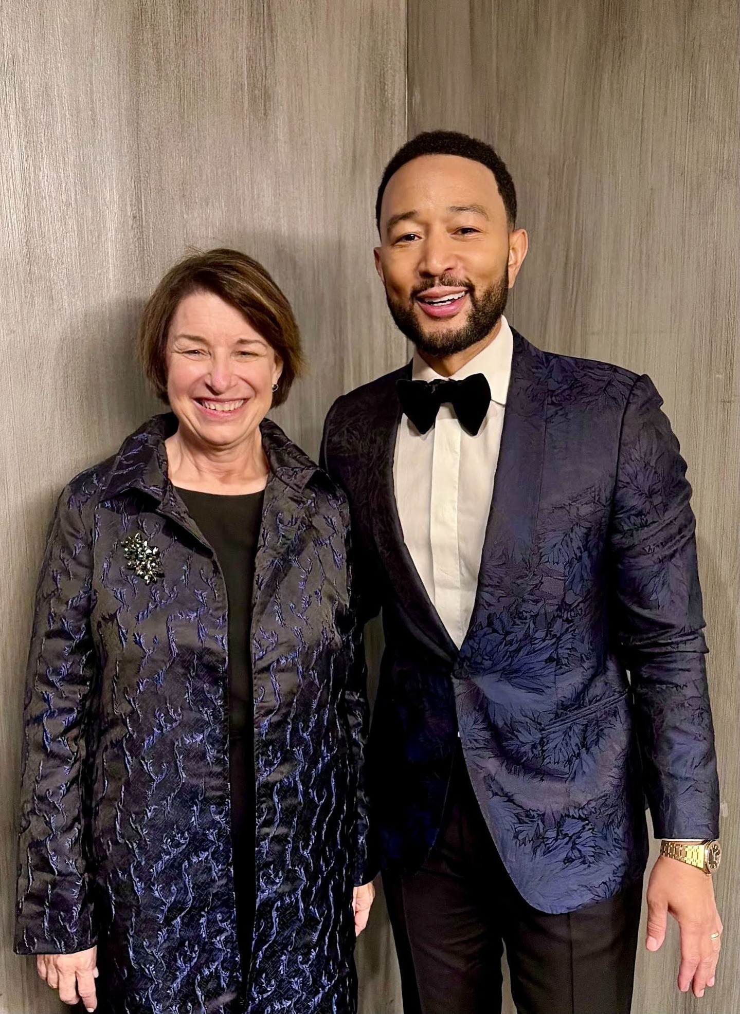 The one and only John Legend and I united on the Minnesota Prince/Vikings purple theme last night. Thank you to the Northside Achievement Zone for bringing us together to celebrate your 15th anniversary, and for all t…