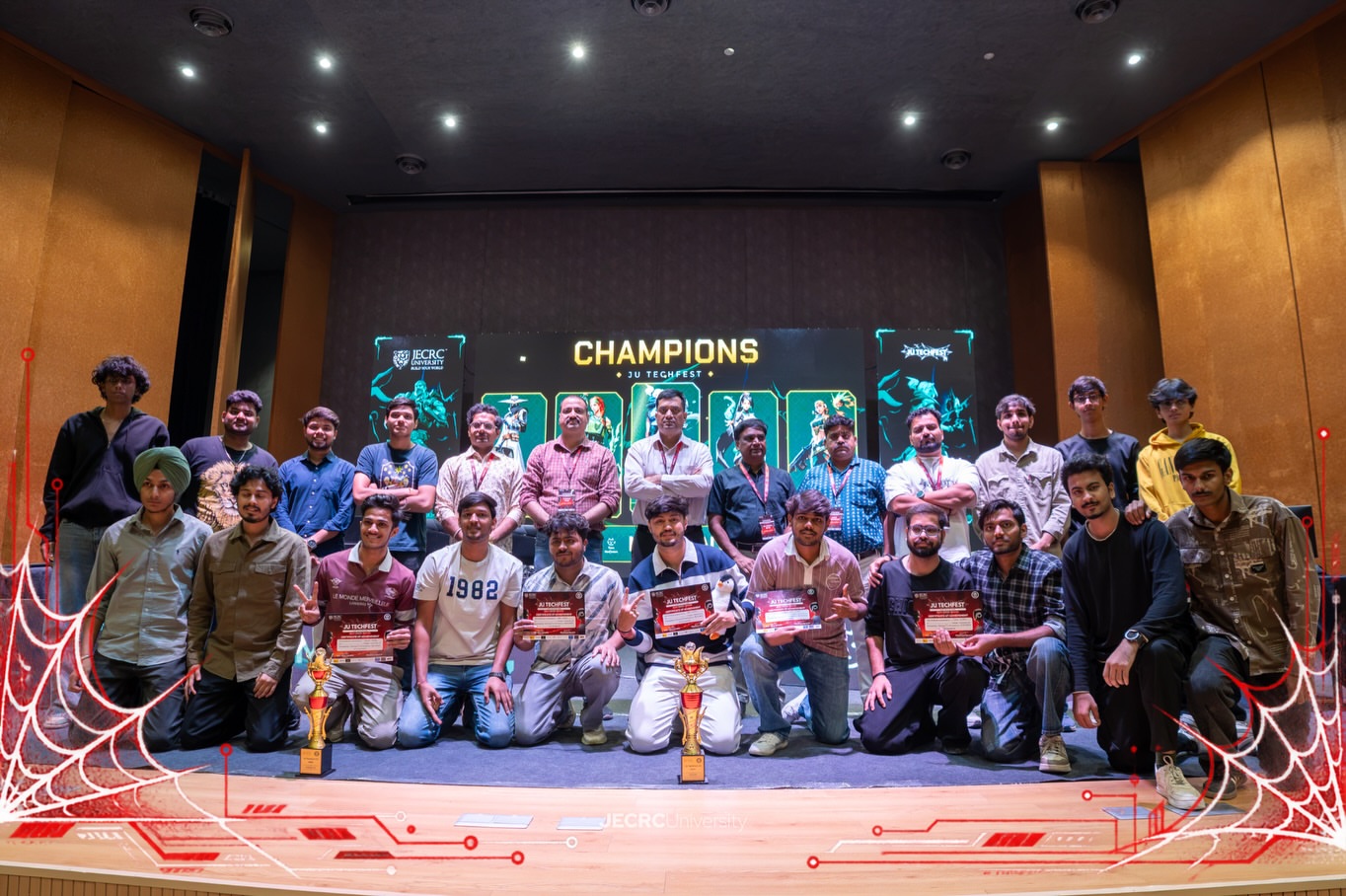 The Final Spark of an Electrifying Journey! 🏆⚡ From groundbreaking innovations to unforgettable victories, JU Techfest celebrated brilliant minds, bold ideas and the spirit of competition. The fest has signed off, bu…