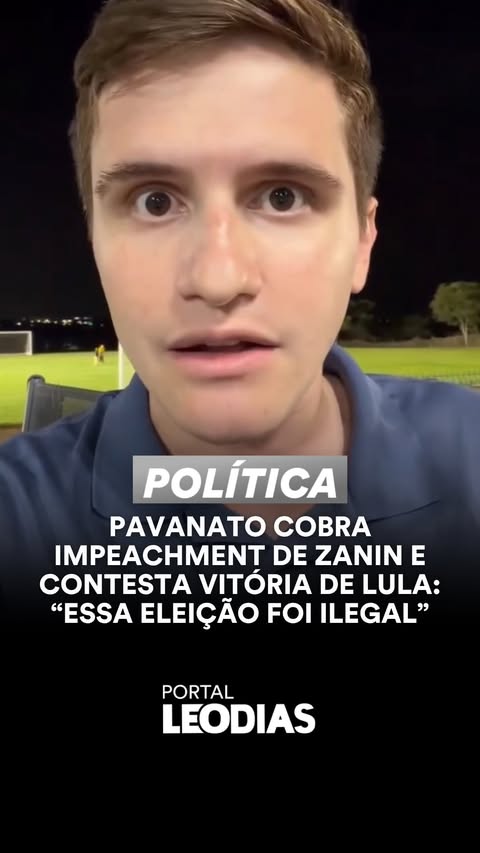 Lucas Pavanato (PL) se manifestou após a vitória de Lula. Eleito deputado federal por São Paulo em 2026, o político gravou um vídeo neste domingo (25/10) e disparou: “Essa eleição foi ilegal”. Na gravação, ele critico…