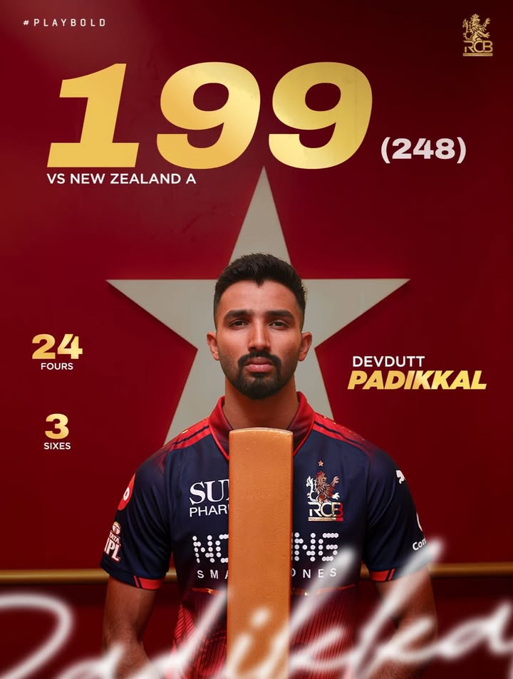 𝙊𝙣𝙚 𝙧𝙪𝙣 𝙨𝙝𝙮 𝙤𝙛 200 𝗯𝘂𝘁 𝗮 𝗺𝗶𝗹𝗹𝗶𝗼𝗻 𝗿𝗲𝗮𝘀𝗼𝗻𝘀 𝘁𝗼 𝗯𝗲 𝗽𝗿𝗼𝘂𝗱! 🥹❤ A testing green surface, challenging conditions, and ನಮ್ಮ DDP stood tall through it all! 🫡🔥 Testament to the hard work …