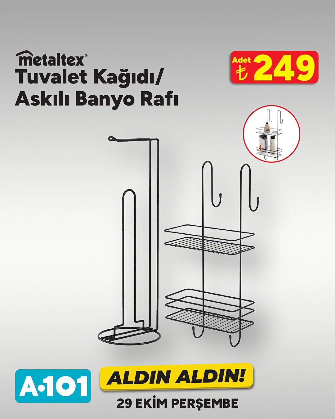 Aldın Aldın! | Aldın Aldın ürünleri 29 Ekim'den itibaren A101’lerde, A101 Kapıda’da ve A101 Ekstra’da! . . . #aldınaldın #evgereçleri Ürün stokları satış noktasına göre farklılık gösterebilir. Mağaza stoklarında bulun…