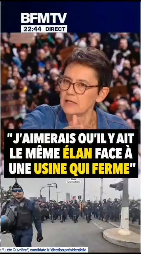 Casseurs contre les petits commerces : j'aimerais qu'il y ait le même élan face à une usine qui ferme ! #casseurs #commerces #chômage #misere #dettes