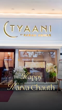 Your Karva Chauth look deserves something special. Discover the beauty of Tyaani Jewellery this festive season. ❤️✨ 📅 27th–28th October 📍 Sector 17, Chandigarh 🛍️ Visit us and find your festive favourite!