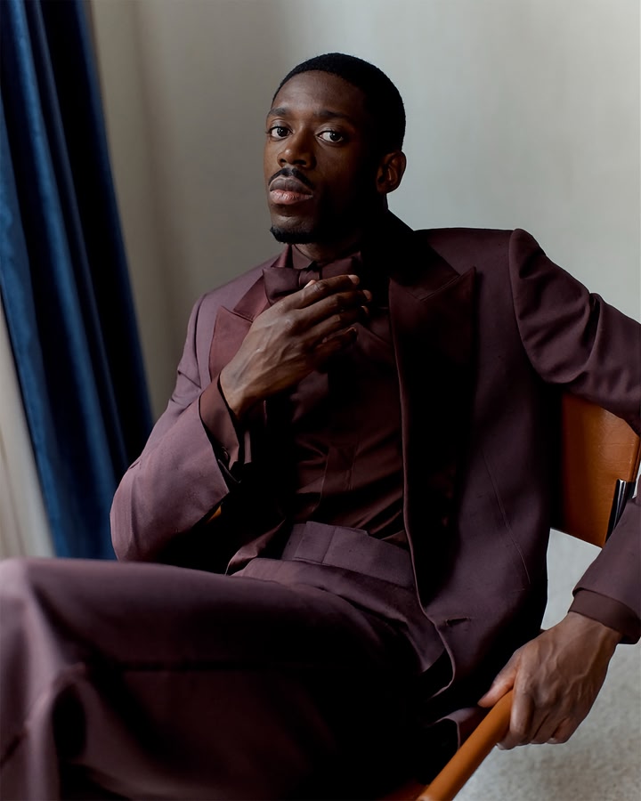 OUSMANE DEMBÉLÉ: ONE YEAR ON. ​ Getting ready for the Ballon d’Or ceremony, a quiet moment of reflection, twelve months after the title. French footballer @o.dembele7 steps into the night in ZEGNA Su Misura designed b…