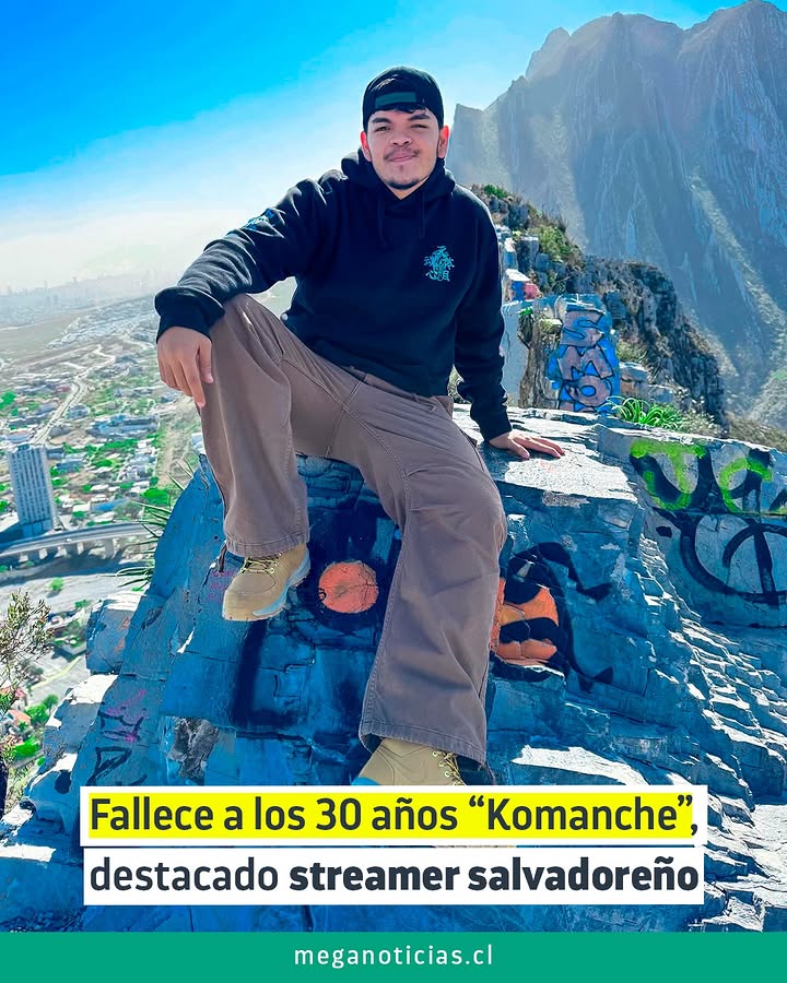 🔴 A los 30 años falleció el streamer salvadoreño Carlos Mauricio Gómez, mejor conocido como Komanche. 🔴 La información fue entregada por su representante, Byron Reyes, a través de redes sociales. 🔴 "Es una noticia …